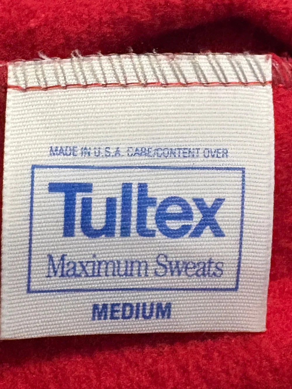 Tultex Red Kids Joggers with Side Lettering and Crest